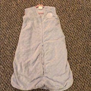 FINAL 🤑Halo sleepsack plush dot blue. Medium